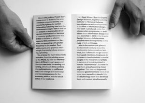 projet du studio Lust: I read where I am